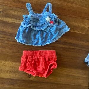 Cat & Jack 4th of July Outfit Set